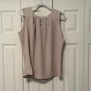 Sleeveless Blush Pink Top